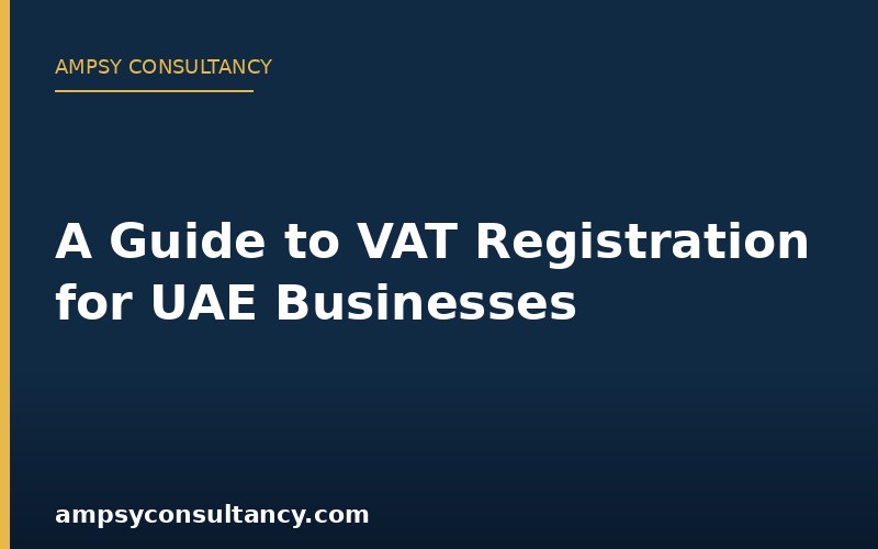 A Guide to VAT Registration for UAE Businesses
